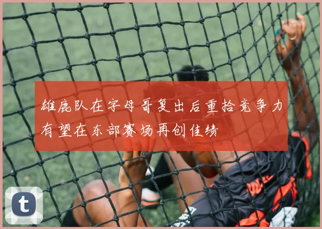 雄鹿队在字母哥复出后重拾竞争力有望在东部赛场再创佳绩